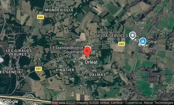 Localisation Rassemblement Mensuel à Orléat