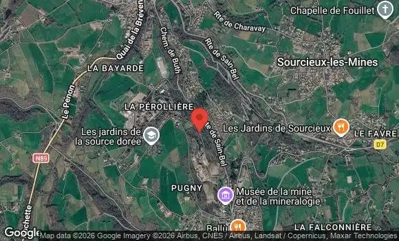 Localisation Les Rendez Vous Mécaniques de Saint Pierre la Palud