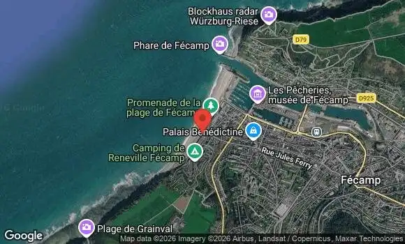 Localisation Rassemblement Mensuel à Fécamp