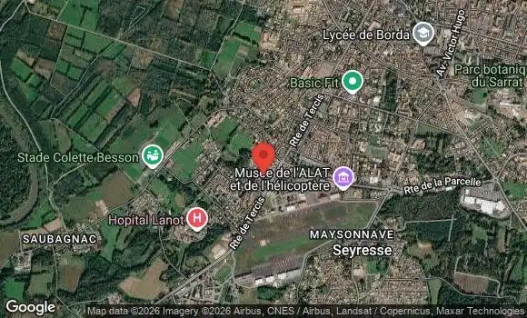 Localisation Rassemblement Mensuel à Dax