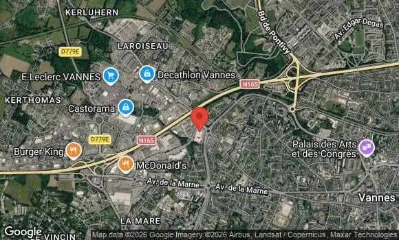 Localisation Mensuelle de Vannes