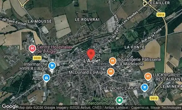 Localisation Rdv Mensuel des Amis de la Traction