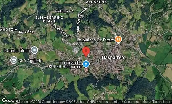 Localisation Rassemblement tous les 1er Dimanche à Hasparren