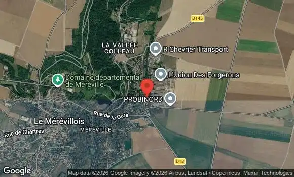 Localisation Gare en Fêtes
