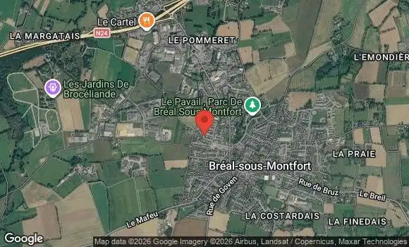 Localisation Rendez Vous Mensuel a Bréal sous Montfort