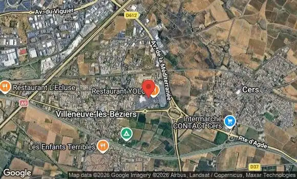 Localisation Rencard us biterrois