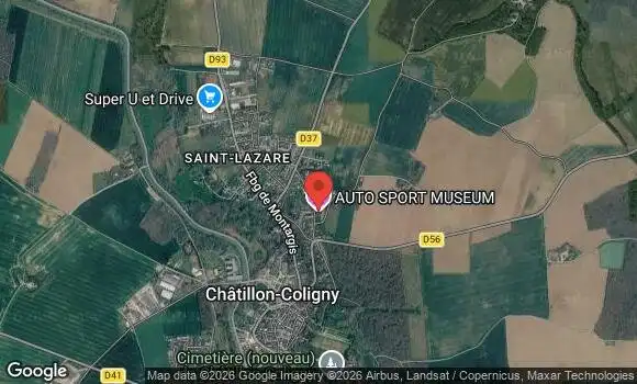Localisation Rassemblement Mensuel du Auto Sport Museum