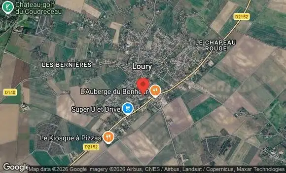 Localisation Rassemblement mensuel tous les 2e dimanche du mois à loury