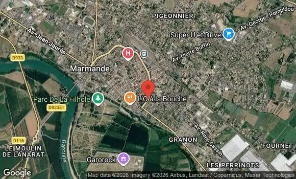 Localisation Maré Show