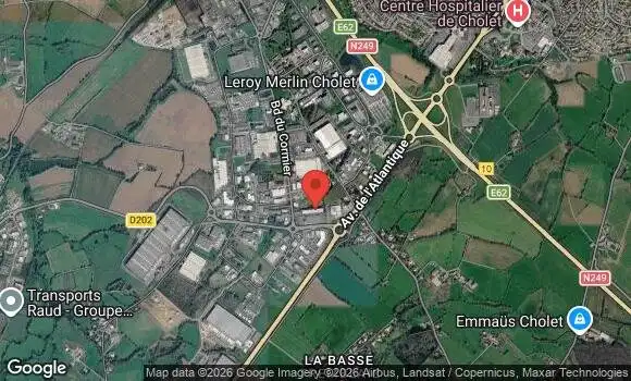 Localisation Rassemblement cholet
