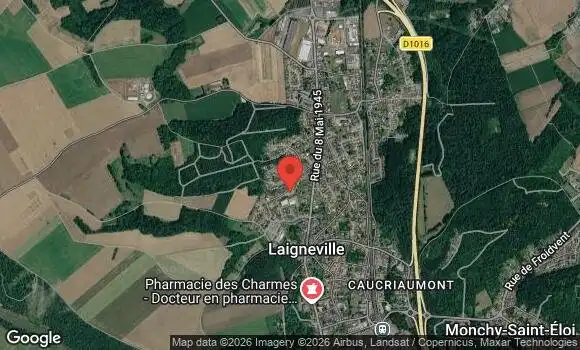 Localisation Rassemblement Mensuel à Laigneville