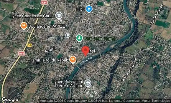 Localisation Rasso Muret Base Saint Marcet