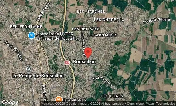 Localisation Rencontre Mensuelle du Club Chrome et Coussinets
