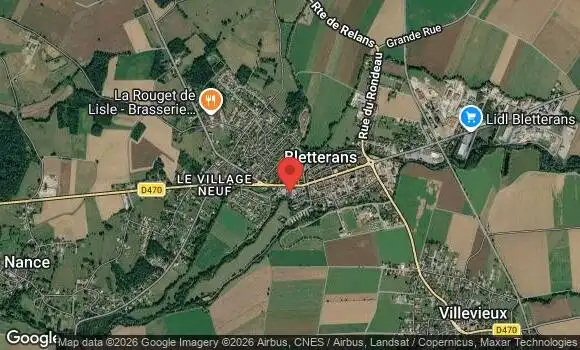 Localisation Rendez Vous Mensuel à Bletterans