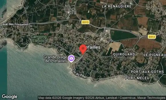 Localisation Rendez Vous Mensuel de Préfailles
