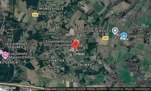 Localisation Rassemblement Mensuel à Orléat