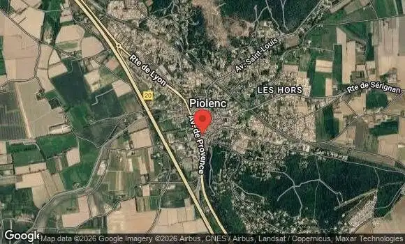 Localisation Rendez Vous à Piolenc 3e Dimanche du Mois