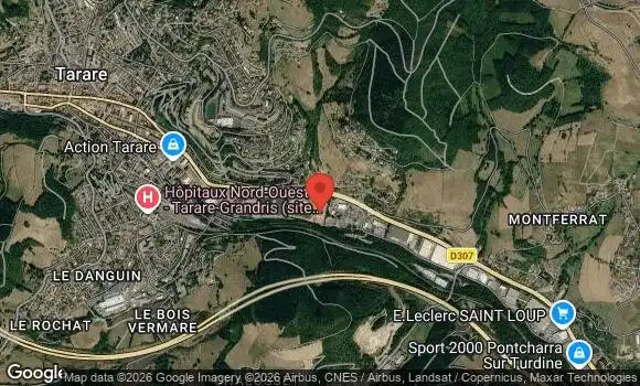 Localisation Tarare auto club