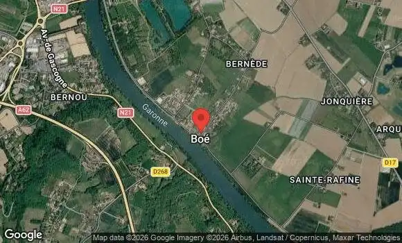 Localisation Museo vivo aquitaine