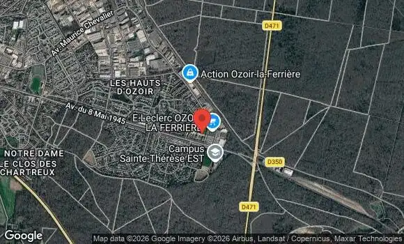 Localisation Rassemblement Mensuel Ozoir en Anciennes