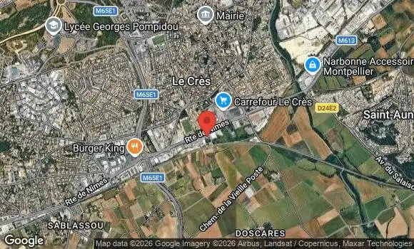 Localisation Rassemblement Montpellier Vw Aircooled One & T3