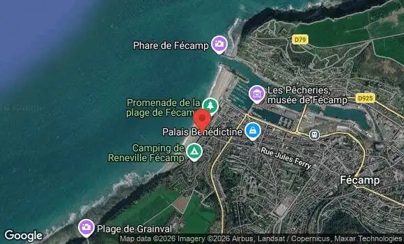 Localisation Rassemblement Mensuel à Fécamp