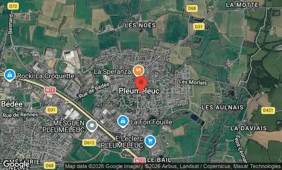 Localisation Rendez Vous Mensuel a Pleumeleuc