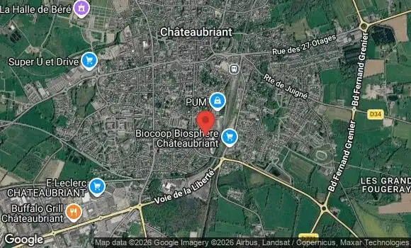 Localisation Rendez Vous de Voitures et Motos Anciennes Châteaubriant
