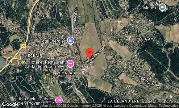 Localisation Mensuelle la Cabre d