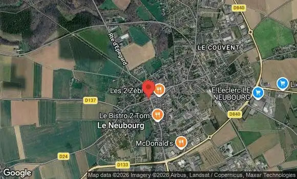 Localisation Rassemblement mensuel le neubourg
