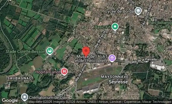 Localisation Rassemblement Mensuel à Dax