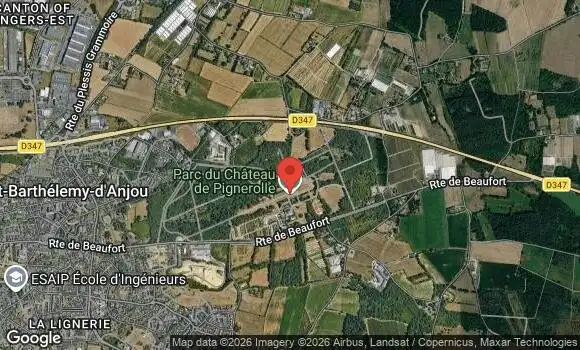 Localisation Rdv des Anciennes de Pignerolle