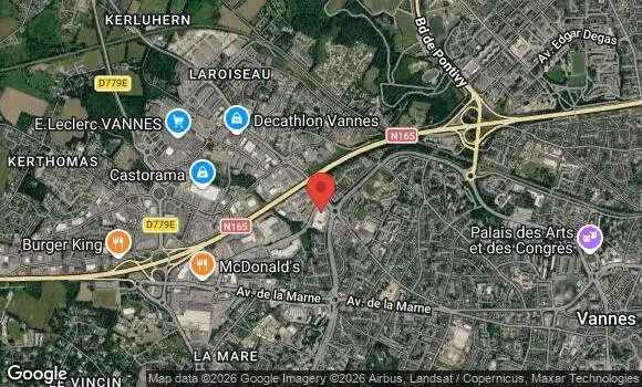 Localisation Mensuelle de Vannes