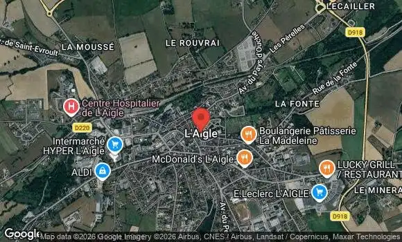 Localisation Rdv Mensuel des Amis de la Traction