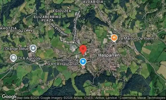 Localisation Rassemblement tous les 1er Dimanche à Hasparren