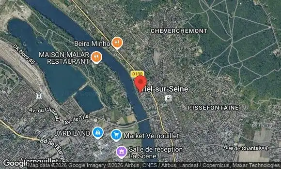 Localisation Rassemblement Mensuel le 1er Dimanche du Mois à Triel sur Seine