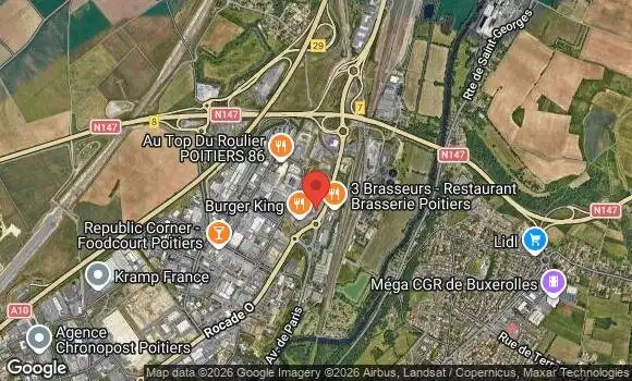 Localisation Les matinales poitiers