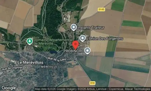 Localisation Gare en Fêtes