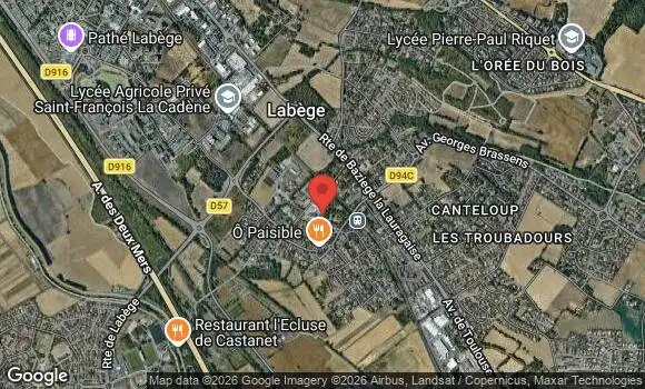 Localisation Classic & coffee de labège