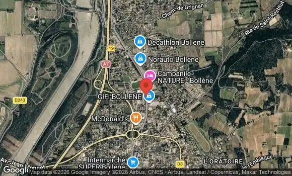Localisation 1ere ballade papal roads