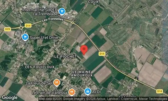 Localisation Rdv des Vieux Volants du Pays Royannais