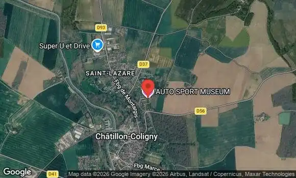 Localisation Rassemblement Mensuel du Auto Sport Museum