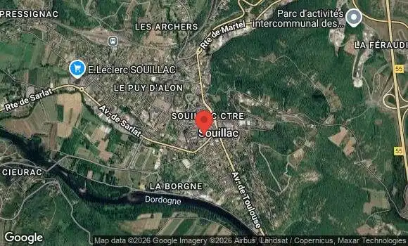 Localisation Rassemblement Mensuel à Souillac