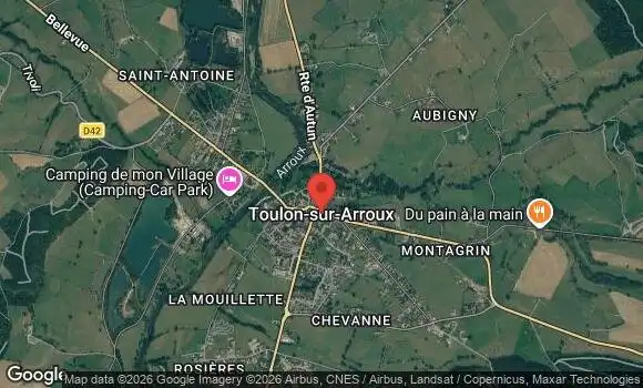 Localisation Rencontre des Deux Clochers