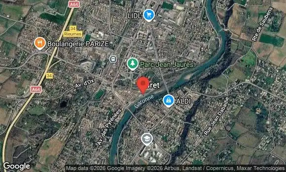 Localisation Rasso Muret Base Saint Marcet