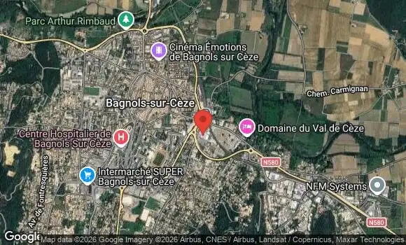 Localisation Rassemblement Mensuel Bagnols sur Cèze