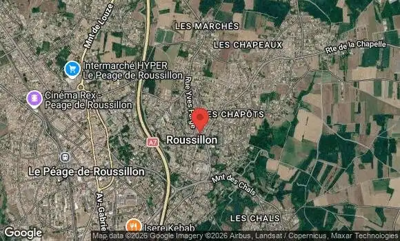 Localisation Rencontre Mensuelle du Club Chrome et Coussinets