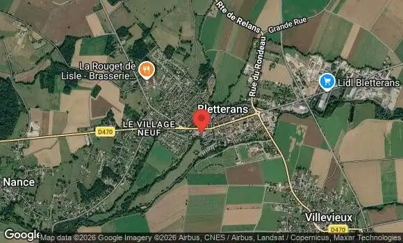 Localisation Rendez Vous Mensuel à Bletterans