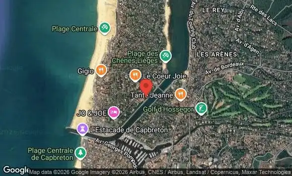Localisation Rassemblement Mensuel à Hossegor