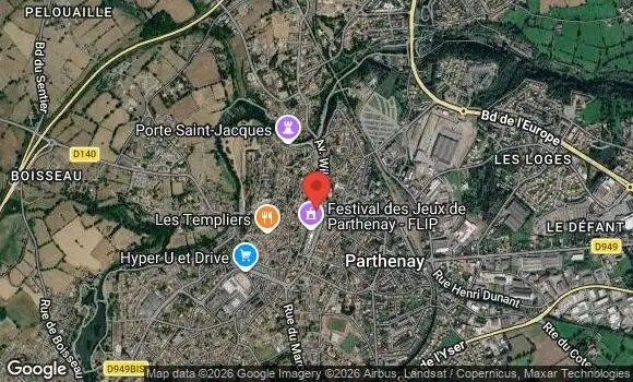 Localisation Rencontre entre Passionnés à Parthenay